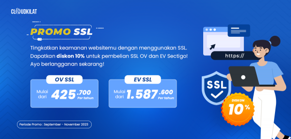 PROMO SSL, DISKON 10%!